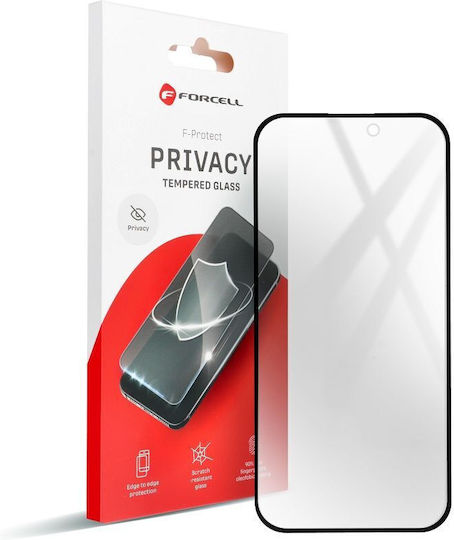 Forcell Privacy Tempered Glass Black (iPhone 14 Pro)