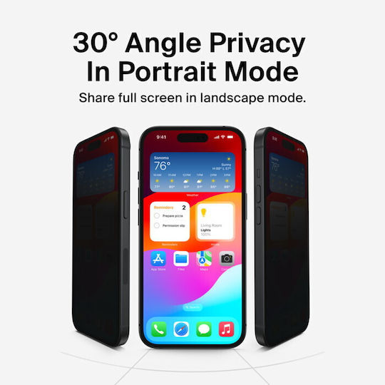 Belkin Screenforce Invisiglassam Privacy 16 Pro Max Ova170hq Belkin
