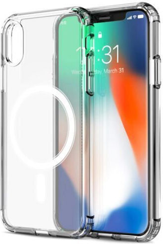 Magnetic Magcase Sonique Case for Apple iPhone Xs Max Transparent Sonique Transparent iPhone Xs Max Back Cover