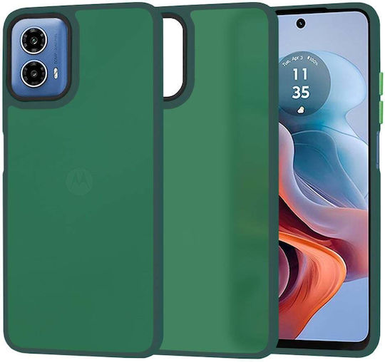 Techsuit Halofrost Back Cover Σιλικόνης Πράσινο (Moto G34)