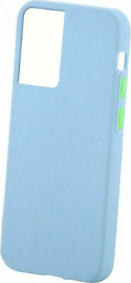 Soft Matt 2.0mm Back Cover Σιλικόνης 2mm Γαλάζιο (Galaxy S21 Ultra 5G)