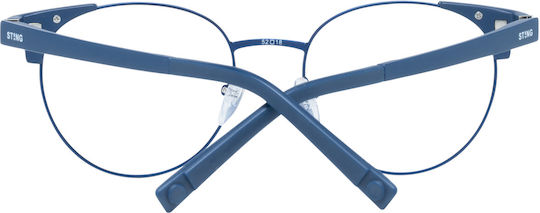 Sting Metalic Rame Ochelari Albastru VST233 0521