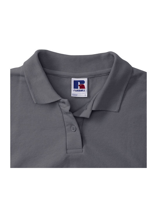 Russell Europe Γυναικείο Διαφημιστικό T-shirt Κοντομάνικο Convoy Grey