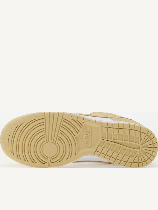 Dunk Low Retro Männliche Sneakers Weiß / Tm Gold-Weiß