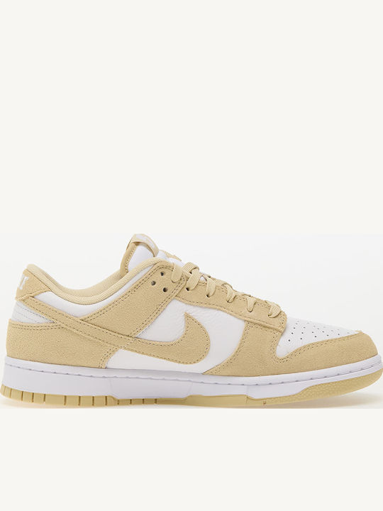 Dunk Low Retro Männliche Sneakers Weiß / Tm Gold-Weiß