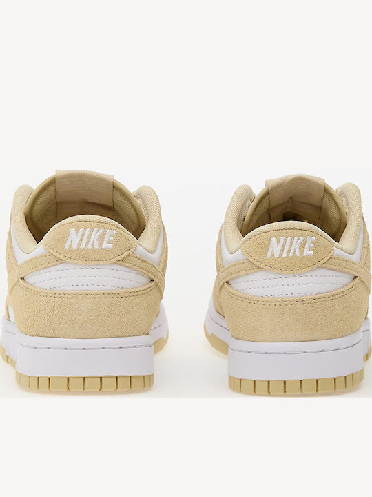 Dunk Low Retro Männliche Sneakers Weiß / Tm Gold-Weiß