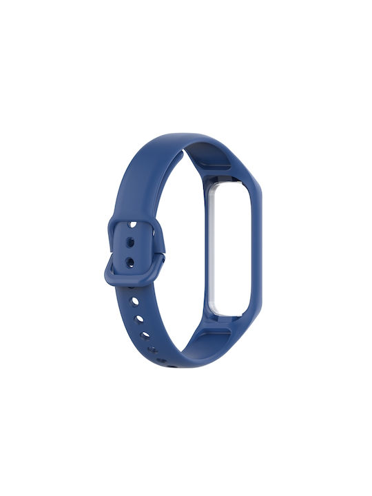Samsung Galaxy Fit 2 Silicone Watch Band Σκούρο Μπλε Samsung Galaxy Fit 2 Silicone Watch Band Σκούρο Μπλε