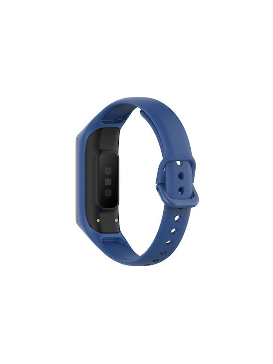 Samsung Galaxy Fit 2 Silicone Watch Band Σκούρο Μπλε