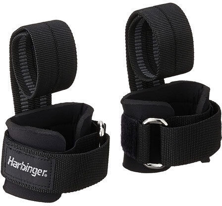 Harbinger Big Grip Pro Lifting Weightlifting Wristband 2pcs