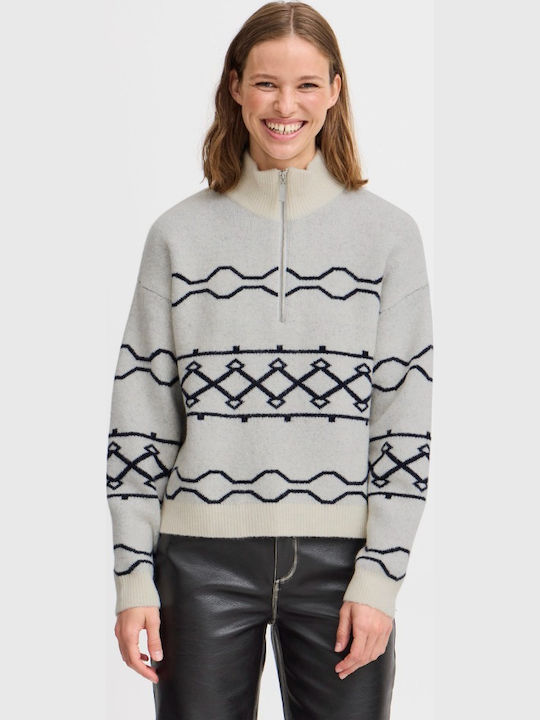 Women's Sweater Woolen Beige