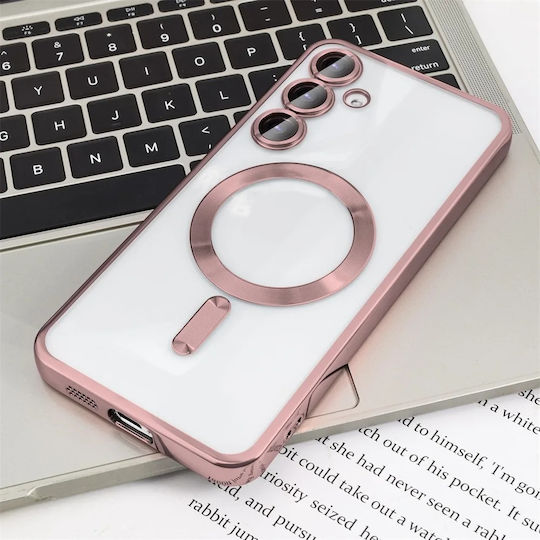 Samsung Galaxy A16 Elektro Magsafe Hülle Pink + Displayschutzglas