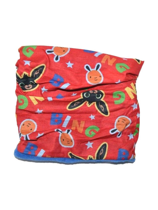 Nickelodeon Kids Fleece Neck Gaiter Red