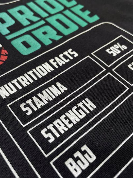 T-shirt Μαύρο