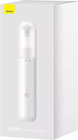 Baseus A3 Lite Car Handheld Vacuum Dry Vacuuming with Power 100W Rechargeable 12V White
