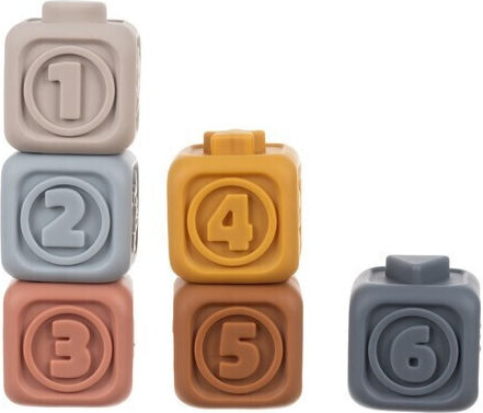 Kruzzel Stacking Toy made of Wood with Sounds for 6++ Months (Various Designs/Assortments of Designs) 1pc