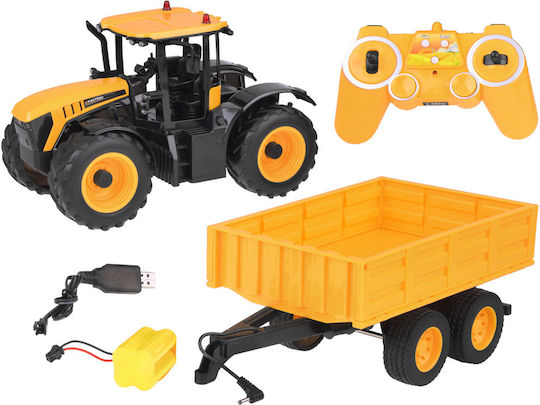 Jcb Remote-controlled Τηλεκατευθυνόμενο Τρακτέρ Κίτρινο
