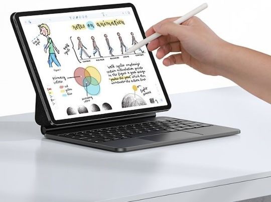 Usams Protective Case Keyboard Ipad Pro 12.9" Black Miaoke Series Ipp12mg01 Us-bh876