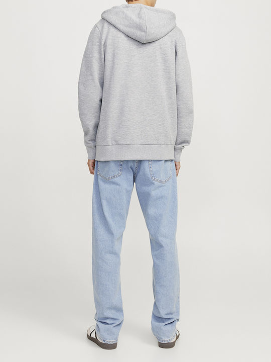 Herren Sweatshirt mit Kapuze Hellgrau Meliert Gray 12266382-Hellgrau Meliert