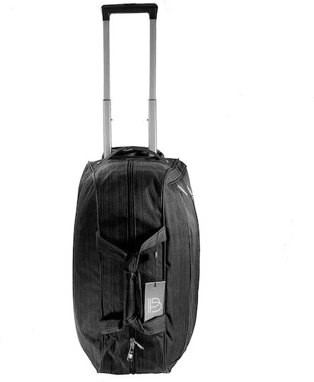 Bartuggi Reisetasche 72.8Es Schwarz mit Rädern Stoff L65xB31.4xH31.4cm