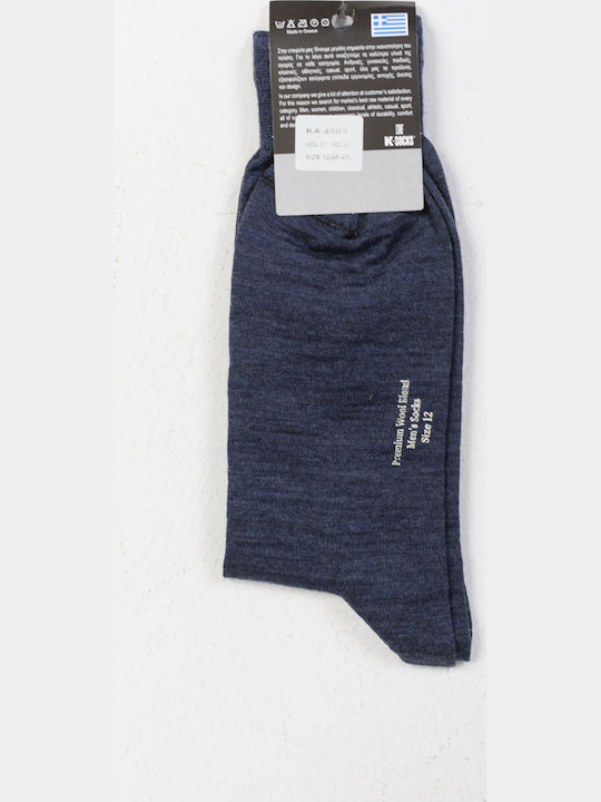 K Socks Ανδρικές Κάλτσες Γκρι