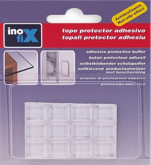 Inofix Baby Protectors with Sticker made of Silicone 1.3x1.3x03εκ. 12pcs