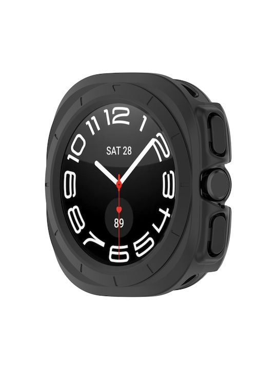 Πλαστική Θήκη σε Μαύρο χρώμα για Samsung Galaxy Watch Ultra 47mm Πλαστική Θήκη σε Μαύρο χρώμα για Samsung Galaxy Watch Ultra 47mm
