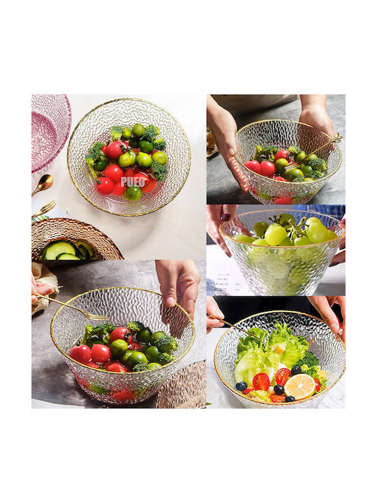 Bol de Servire Elegant Adânc Pufo Shine Salată Fructe Biscuiți 23 X 13 Cm