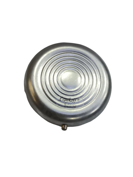 Pierre Cardin Aschenbecher Zigarette Metallisch Silber 1Stück