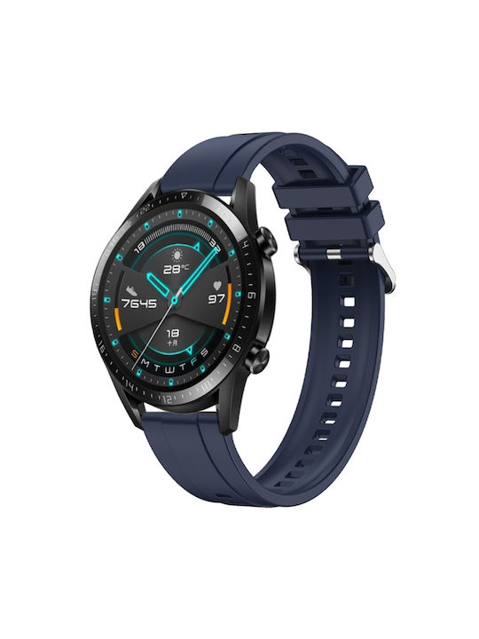 Armband Silikon Blau (Huawei Watch 4 / Watch 4 Pro)