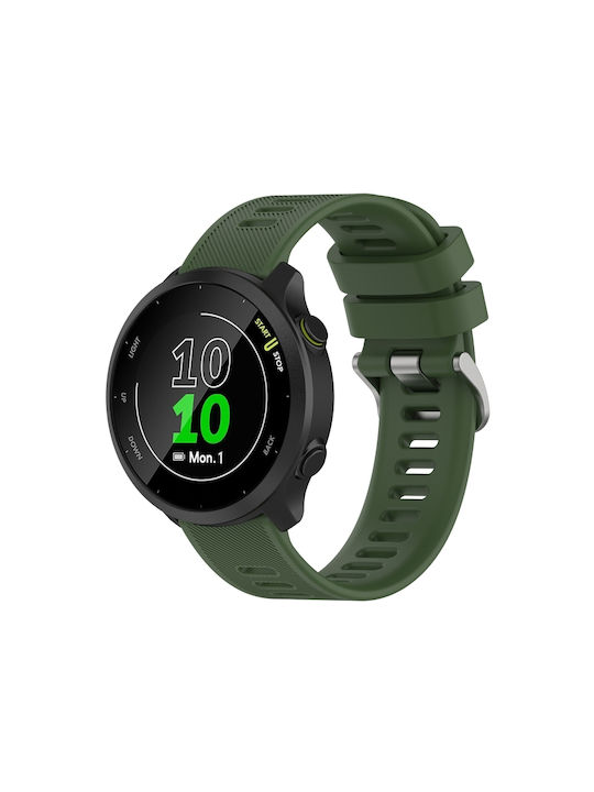 Strap Silicone Black (Garmin Forerunner 158, Garmin Forerunner 55)