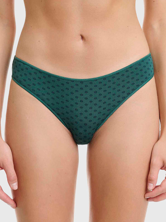 Bamboo Women's Slip 2Pack Green-blue