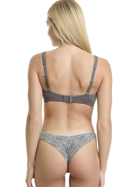 Bamboo Γυναικεία Brazil 2Pack Γκρι