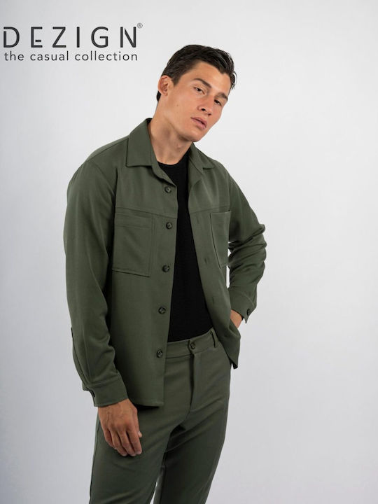 Dezign Trousers Oil Green