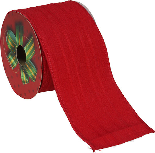 Gerimport Christmas Ribbon Red 270x6.3cm 1pc