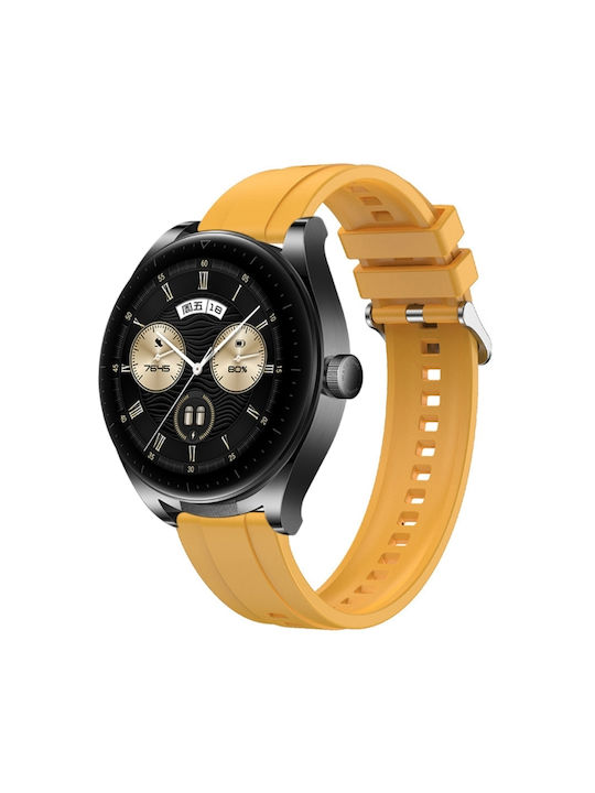 Armband Silikon Gelb (Huawei Watch 4 / Watch 4 Pro)