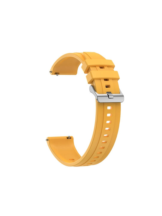 Armband Silikon Gelb (Huawei Watch 4 / Watch 4 Pro)