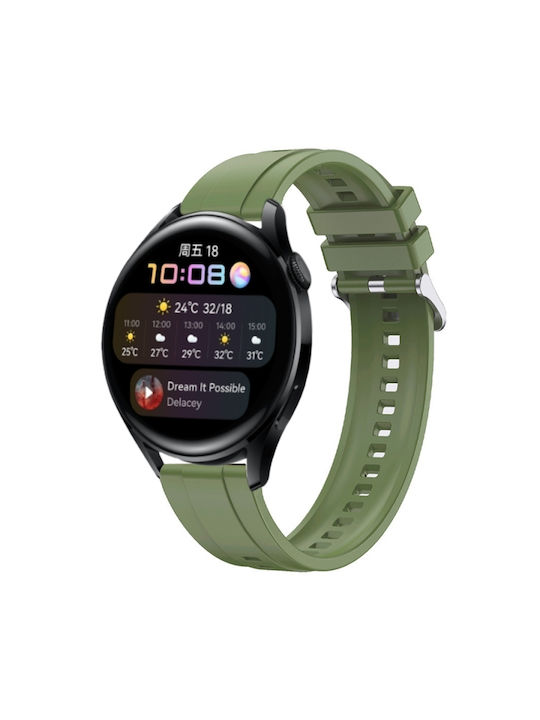 Armband Silikon Grün (Huawei Watch 4 / Watch 4 Pro)