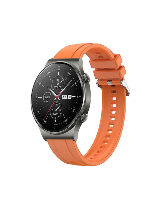 Curea Silicon Portocaliu (Huawei Watch 4 / Watch 4 Pro)