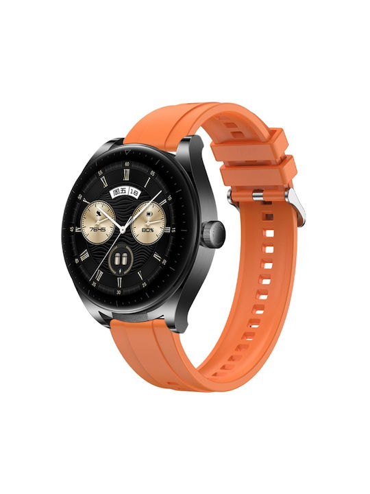 Curea Silicon Portocaliu (Huawei Watch 4 / Watch 4 Pro)