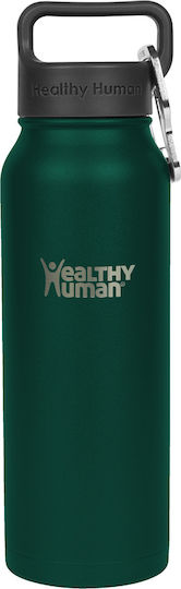Healthy Human Stein Stainless Steel Thermos Bottle 621ml Green