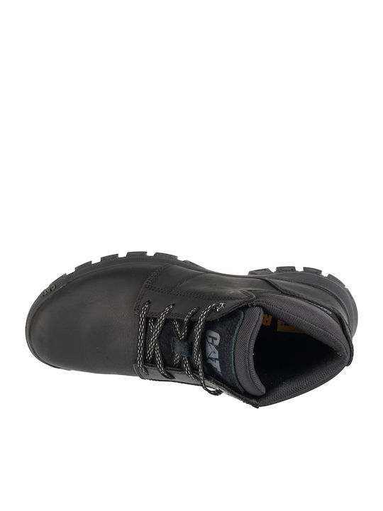 Threshold Leder Schwarz Herrenstiefel