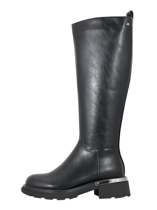 Gianna Kazakou Leather Women's Boots Badern Black