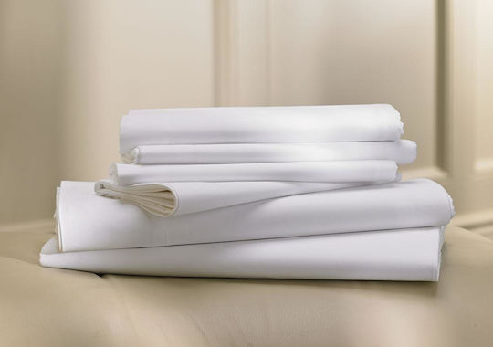 Σεντόνι Ξενοδοχείου Naxos Semi Percale Easy Iron Υπέρδιπλο