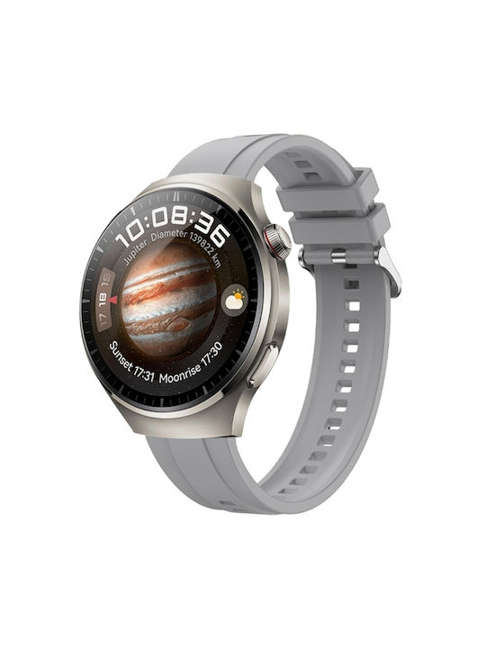 Strap Silicone Gray (Huawei Watch 4 / Watch 4 Pro)