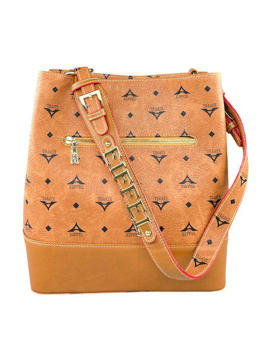 Women's Drawstring Bag Set Tabac Brown