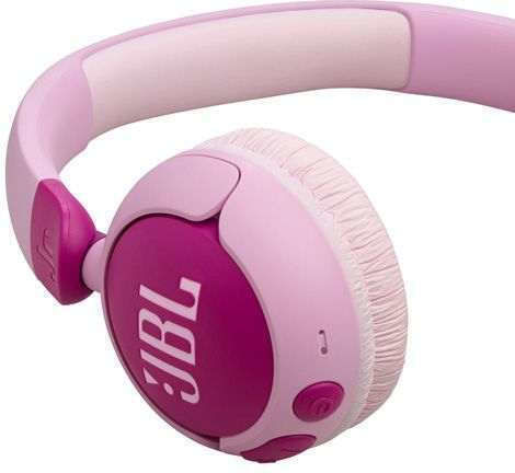 JBL JR320BT Wireless / Wired On Ear Headphones with 50 hours of Operation and Quick Charge Pink