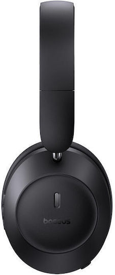 Baseus Bass 30 Max Wireless / Wired On Ear Headphones with 50 hours of Operation and Quick Charge Black