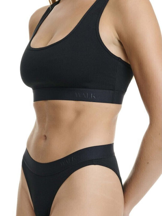 Women's Bra without Padding Black