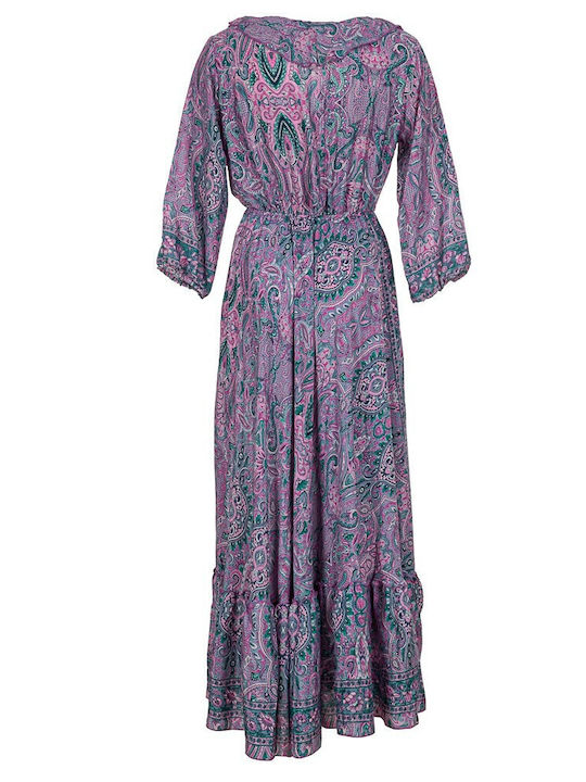 Maxi Kleid Flieder
