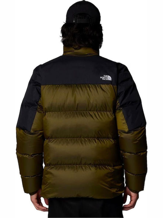 Diablo Jacket Puffer Moss Green, Black Heather, Tnf Black